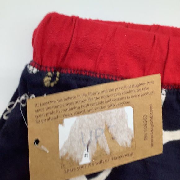 Lazy‎ One Mens Yoga PJ Pants Anchors Size XS NWT - Picture 4 of 7